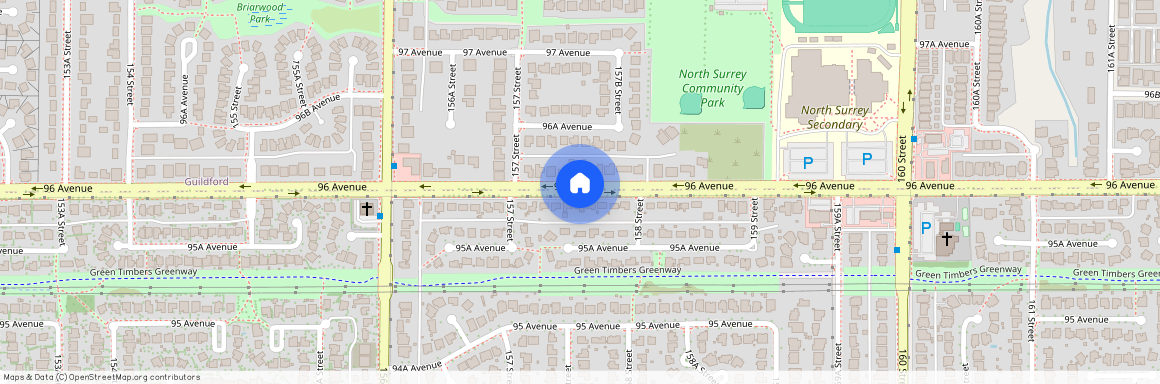 google map, Surrey, Surrey, Metro Vancouver, V4N 2L2