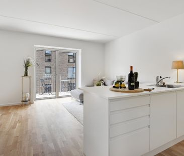 Stilfuld 2-værelses lejlighed med egen terrasse i smukke omgivelser... - Photo 5