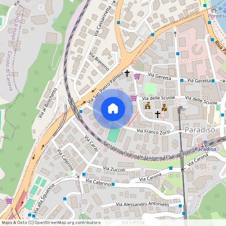 via Zorzi 24A, 6900 Paradiso