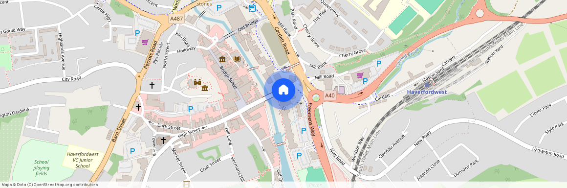 High Street, Haverfordwest, Pembrokeshire