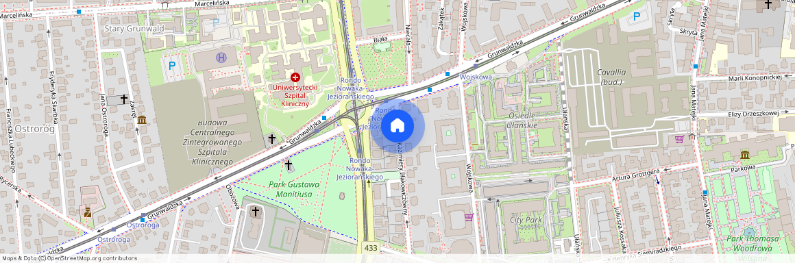 ul. Kazimiery Iłłakowiczówny, Grunwald, Grunwald, Poznań, wielkopolskie