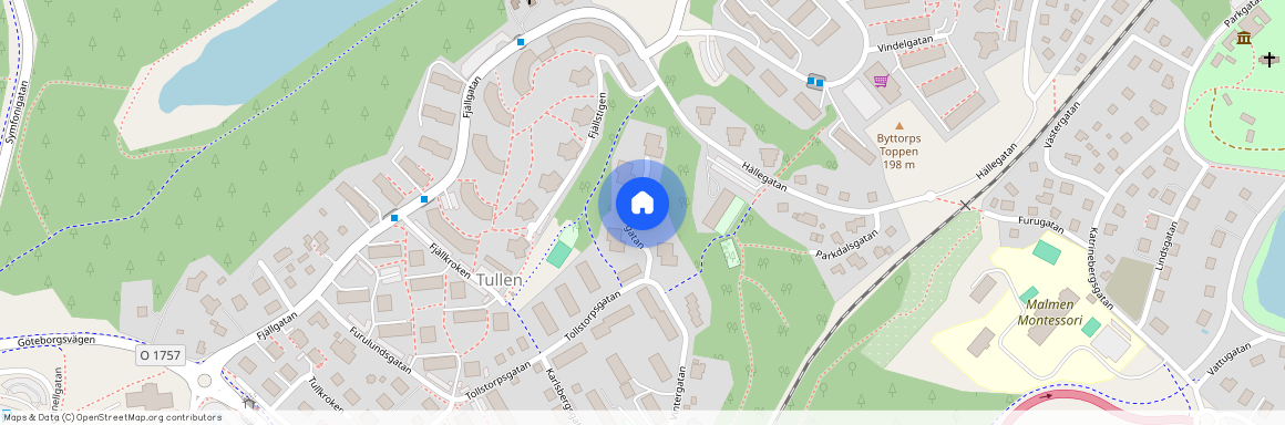 Tullen, Borås, Västra Götaland, Vintergatan 32