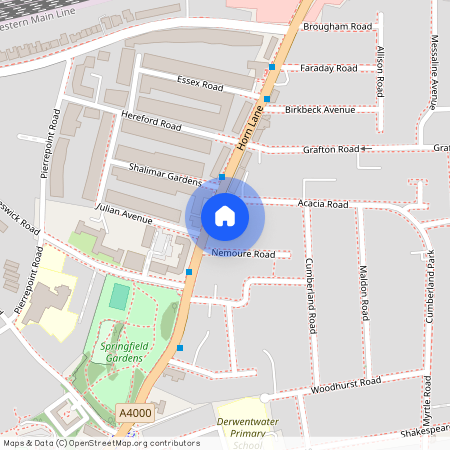 Horn Lane, Acton, W3