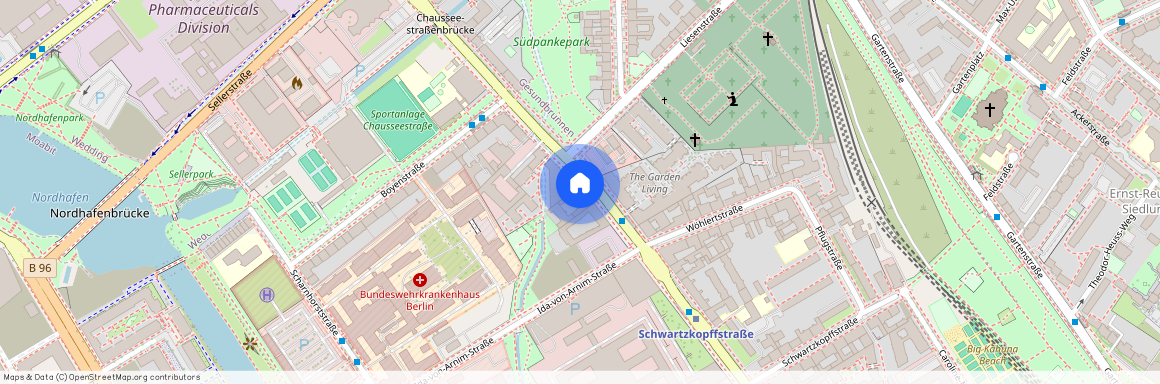 Chausseestraße 92, 10115 Berlin, Deutschland