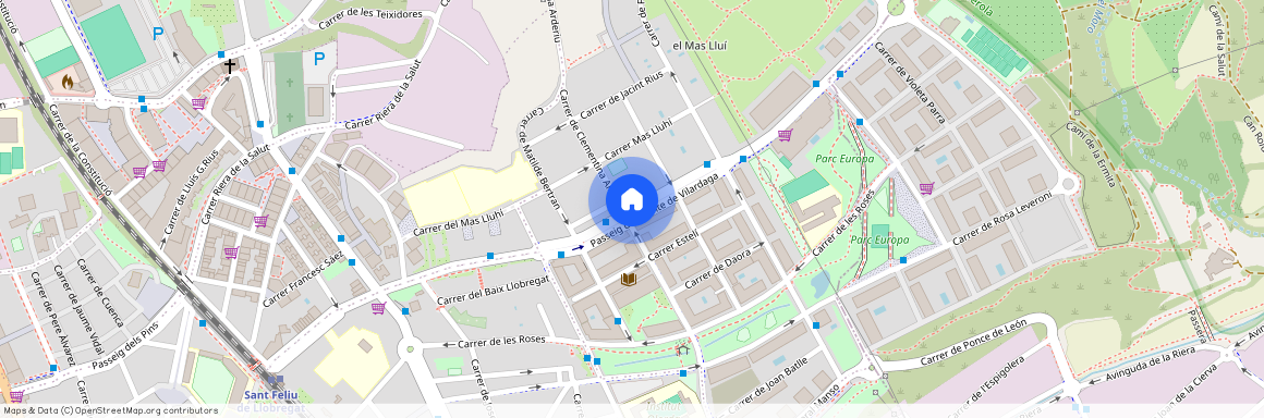 Passeig Comte de Vilardaga, Sant Feliu de Llobregat, Catalonia 08980, Sant-Feliu-De-Llobregat