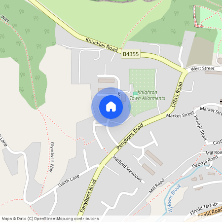 Radnor Drive, Knighton, Powys, LD7