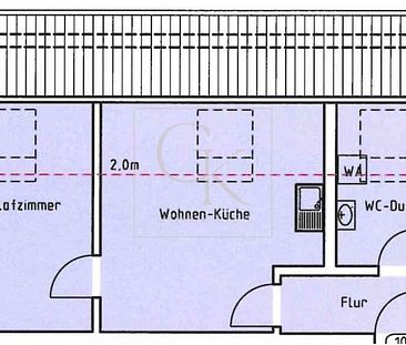 Erstbezug nach Modernisierung von heller gemütlicher DG-Wohnung - Foto 3