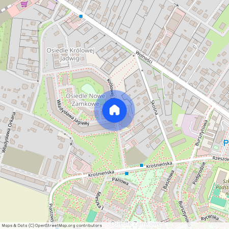 ul. Królowej Jadwigi, Będzin, będziński, śląskie