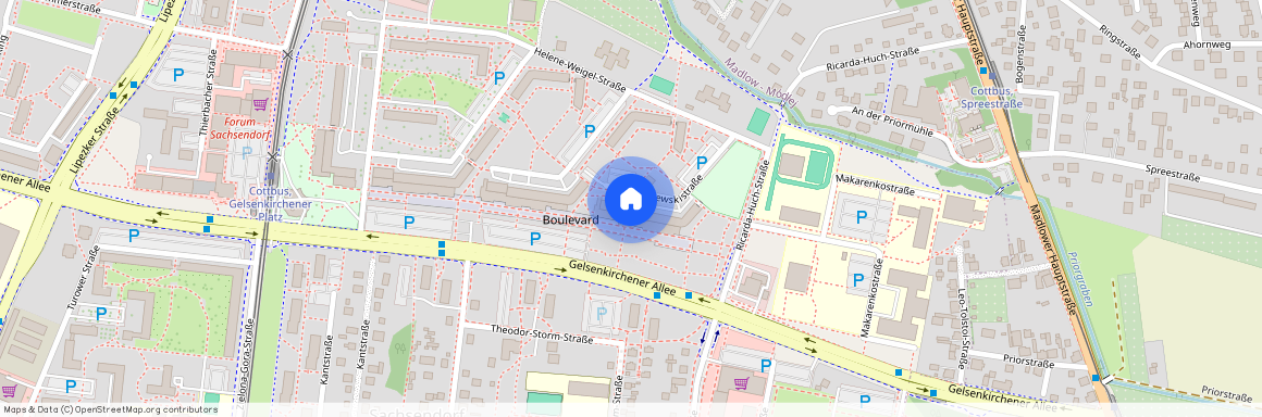 Dostojewskistr. 9, 03050 Cottbus, Sachsendorf