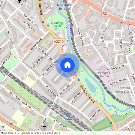 Brookmill Road, London, SE8