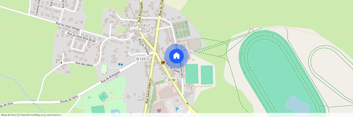 53410, Le Bourgneuf-La-Forêt