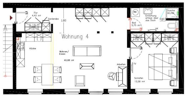 Moderne 2-Zi-.Whg. in Plagwitzer im Hinterhaus mit eigenem Garten! - Photo 1