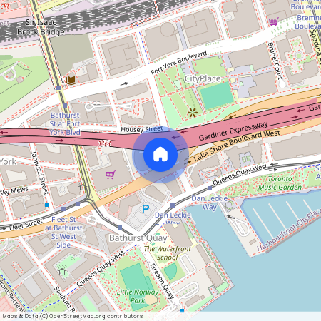 420 Lake Shore G02 Boulevard W #2nd Bed, Toronto, Waterfront Communities C1