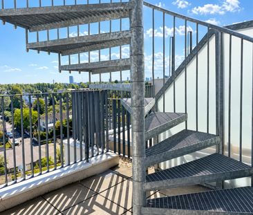 Exklusive Dachgeschosswohnung mit spektakulärem Donau- & Stadtblick - Foto 6