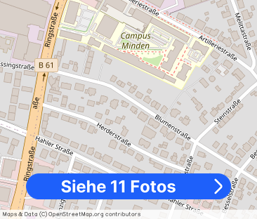 GEPFLEGTE 3-ZIMMERWOHNUNG IN ZENTRUMSNAHER LAGE VON MINDEN - Foto 1