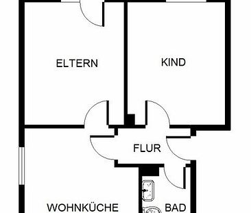 Schöner Wohnen in dieser geräumigen 2-Zimmer-Wohnung - Foto 6