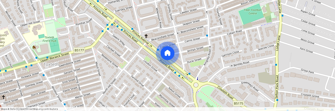 Princes Avenue, Princes Park, Liverpool, L8 2UP