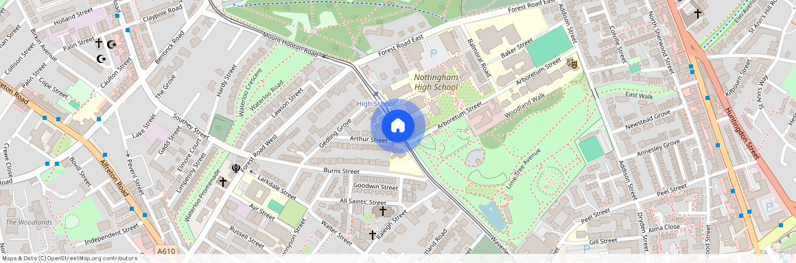 15 Waverley Street, Nottingham, NG7 4DX