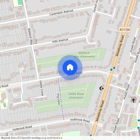 Glebe Road, Cambridge, Cambridge, CB1