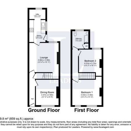 2 bedroom house to rent Minshull New Road, Crewe, CW1 - Photo 4