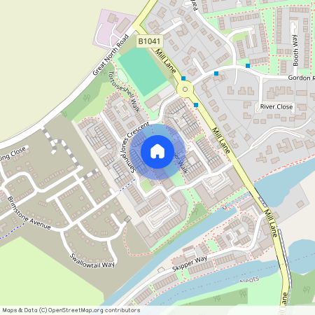 Samuel Jones Crescent, St. Neots