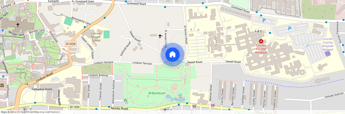 Sewell Road, Lincoln, Lincolnshire, LN2