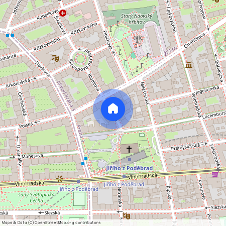 Laubova, Praha 3 - Vinohrady