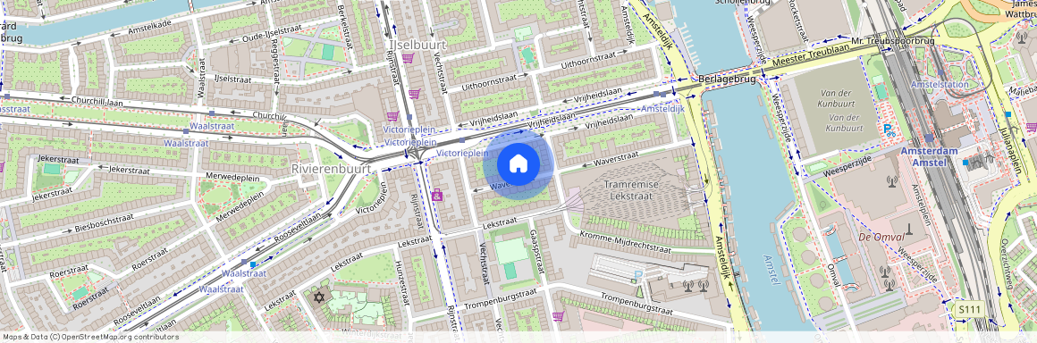 Waverstraat 68-2, Kromme Mijdrechtbuurt, 1079VN, Amsterdam