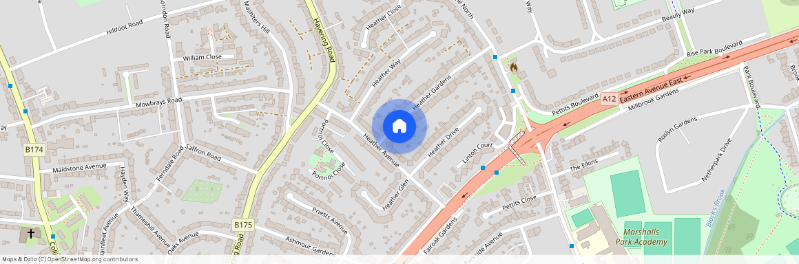 Heather Gardens, Romford, RM1