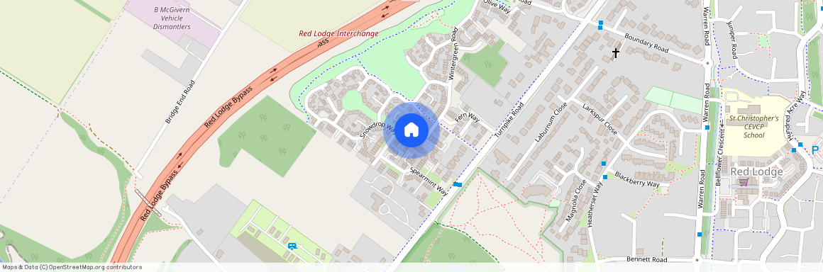 Wintergreen Road, Red Lodge, Bury St. Edmunds, IP28 8WP