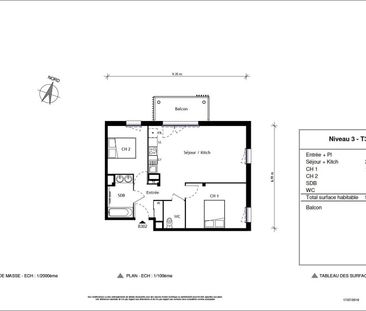 Location Appartement 3 pièces 59m² NIMES 30000 - Photo 1