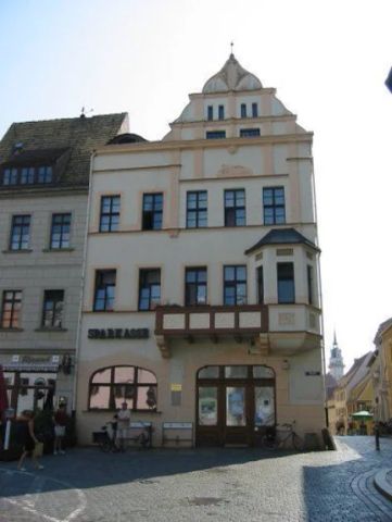 2-Raum-Wohnung mit Terrasse und EBK direkt am Markt in Torgau - Erstbezug nach Sanierung - Photo 5