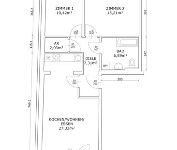 3-Zimmer-Wohnung mit Balkon - Provisionsfrei! - Photo 5