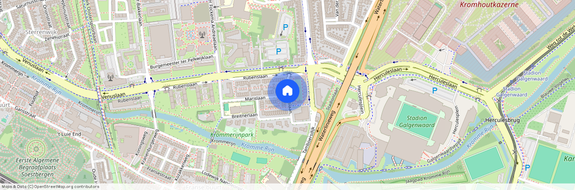 Rubenslaan en omgeving, 3582 HD, Marislaan, Utrecht