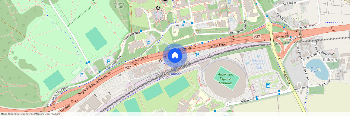 Station Approach, Falmer, Brighton