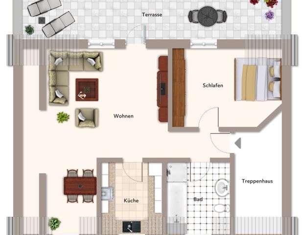 Ihr neues Zuhause: Gemütliche 2-Raum-Wohnung mit Balkon! - Foto 1