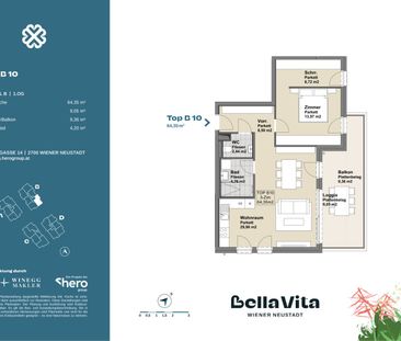 Ein Zuhause zum Aufblühen – moderne Wohnungen mit grünem Flair - Photo 1