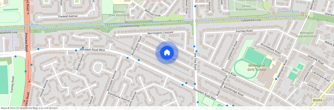 Delacourt Road, Manchester M14