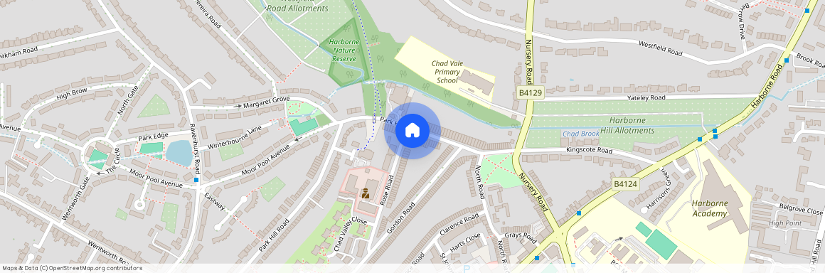 Park Hill Road, Harborne B17