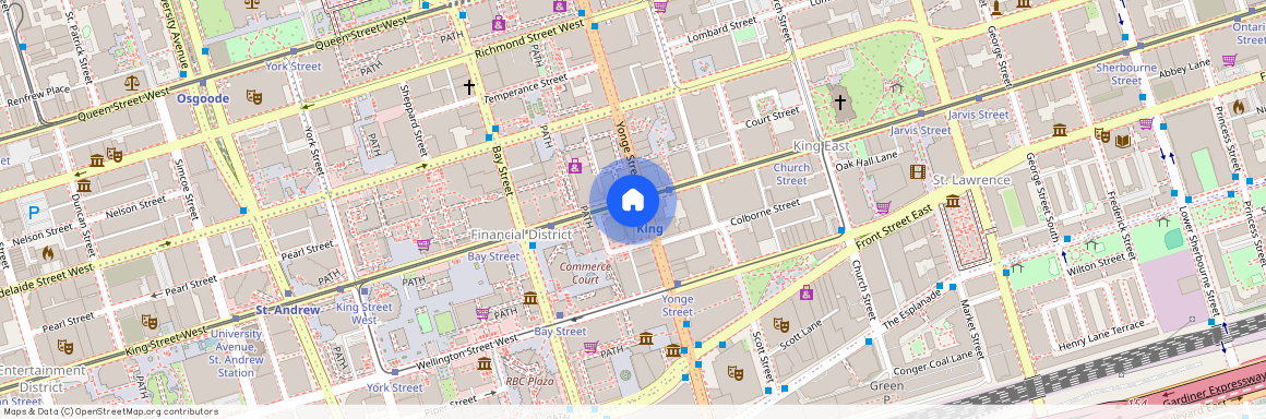 1 King Street W #2612, Toronto, Bay Street Corridor