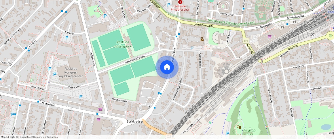 Ringstedgade **, st. lejl. tv, 4000 Roskilde