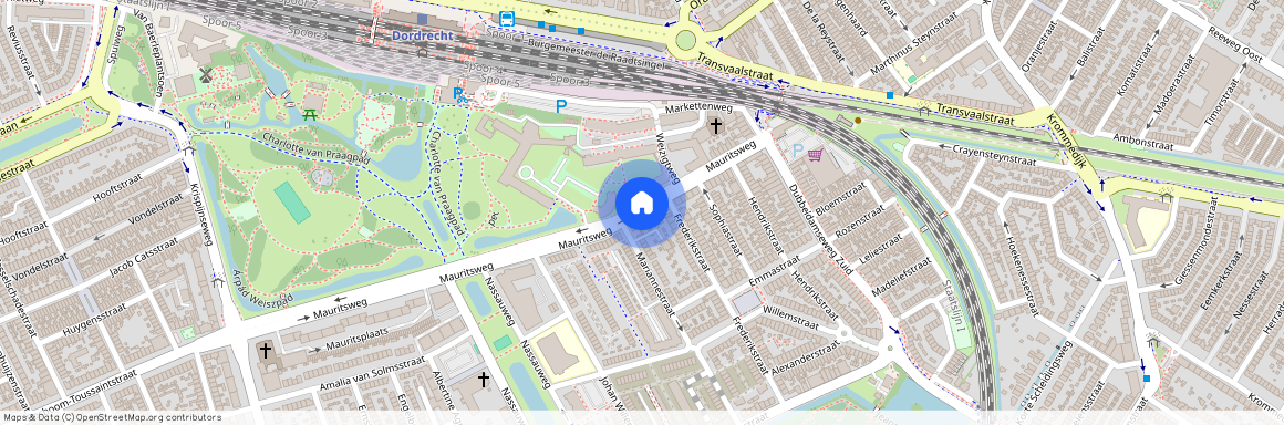 Anna Paulownastraat en omgeving, 3314 JH, Mauritsweg, Dordrecht