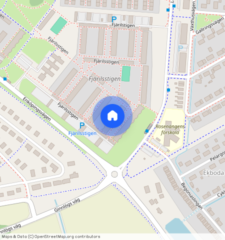 Upplandsbro, Bro, Stockholm, Fjärilsstigen 50