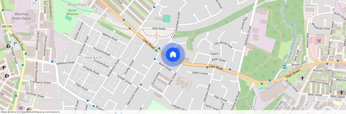 Lees Road, Oldham, Greater Manchester, OL4