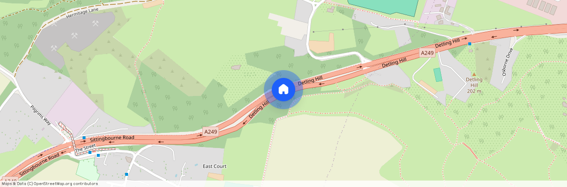 Detling Hill, Detling, Maidstone