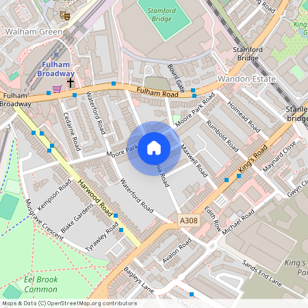 Britannia Road, Fulham, London