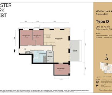 Appartement te huur: Haarlemmerweg 1612 1014 BL Amsterdam - Foto 1