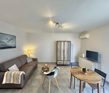 CANNES – PALM BEACH | STUDIO MEUBLÉ DE 27 M² AVEC TERRASSE DE 9 M²,... - Photo 1