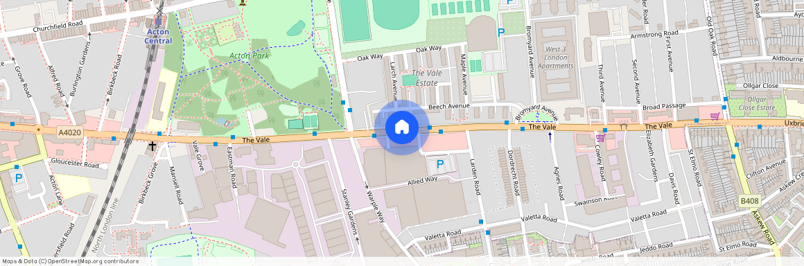 W3 7RH, Acton