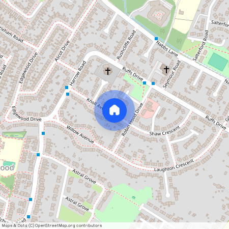 Robins Row, Hucknall, Nottinghamshire, NG15